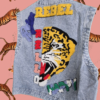 Chaqueta s/m vaquera tigre acolchada