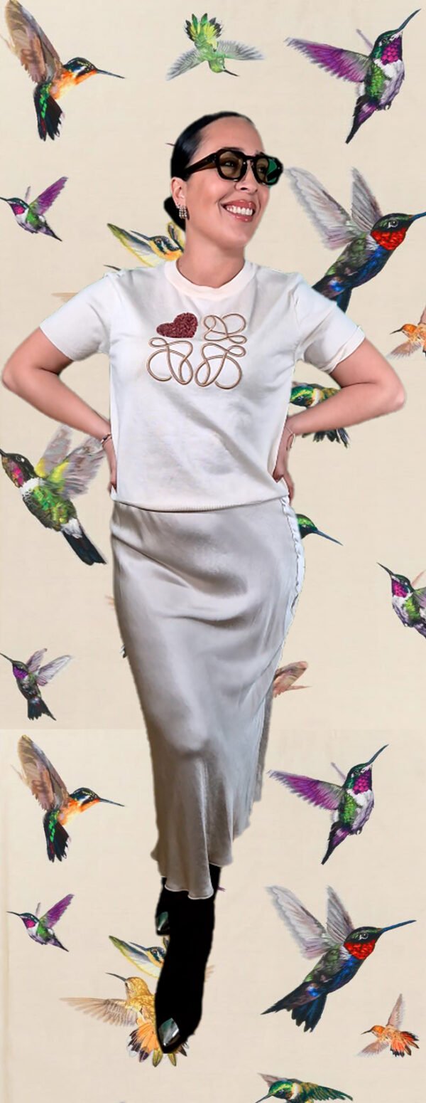Jersey Carlota inspiración Loewe