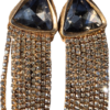 Pendientes Destello oro gris