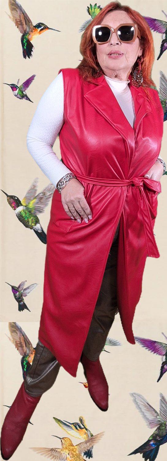 Gabardina polipiel s/m Ágatha