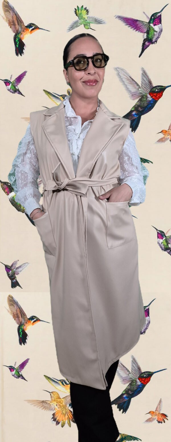 Gabardina polipiel s/m Ágatha