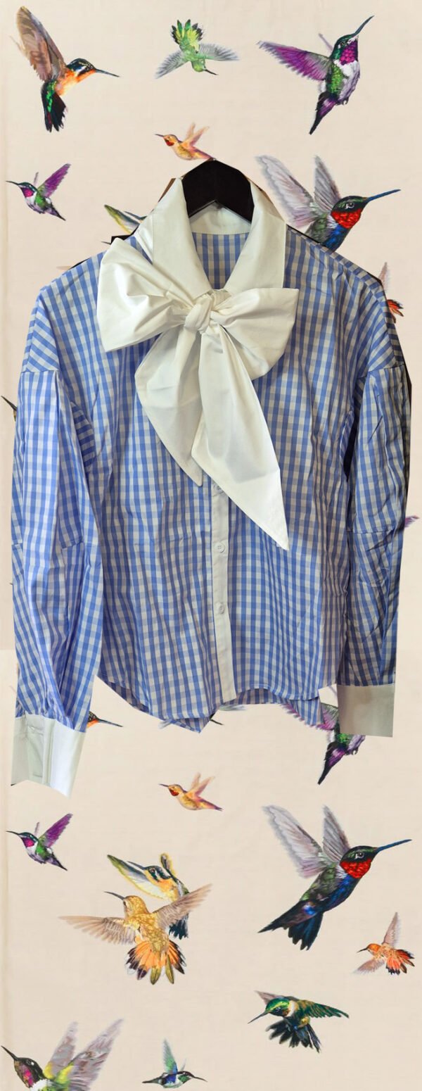 Blusa Cuadros Vichi Lazada