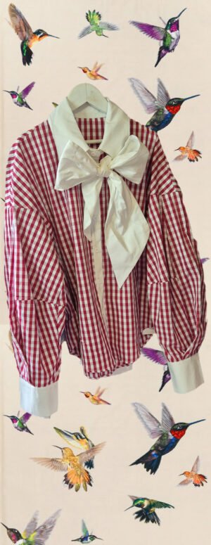 Blusa Cuadros Vichi Lazada